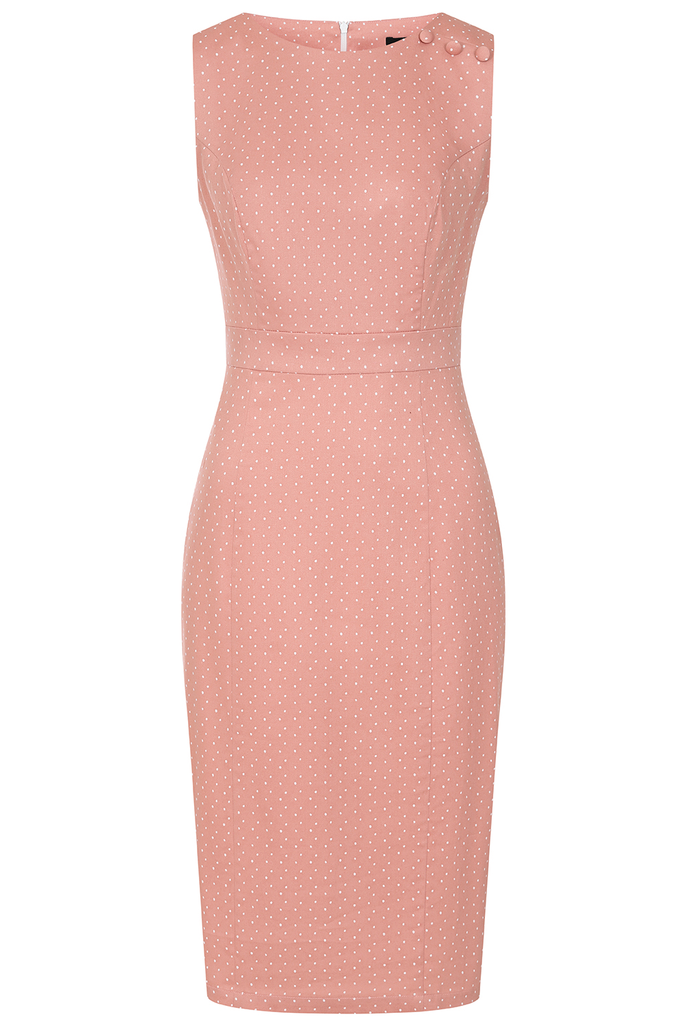 Elodie Polka Dot Swing Dress